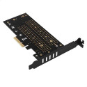 Axagon PCEM2-DC interface cards/adapter Internal M.2, SATA