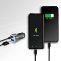 LogiLink PA0252 mobile device charger Universal Grey Cigar lighter Fast charging Auto