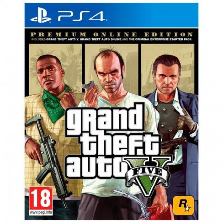 Sony Grand Theft Auto V: Premium Edition, PS4 English PlayStation 4