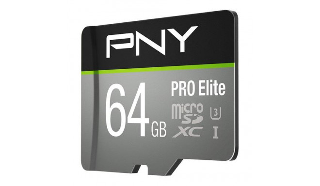 PNY PRO Elite 64 GB MicroSDXC UHS-I Class 10