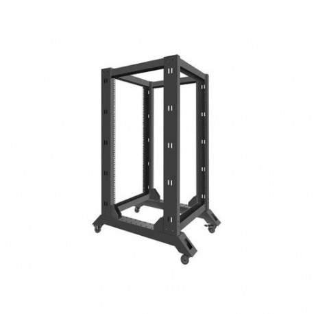 Lanberg OR01-6822-B rack cabinet 22U Freestanding rack Black