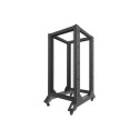 Lanberg OR01-6822-B rack cabinet 22U Freestanding rack Black
