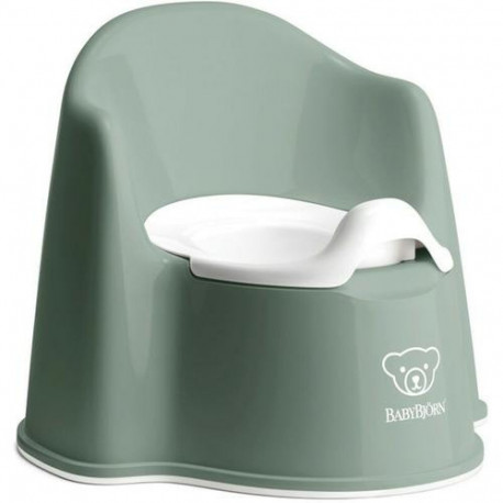BabyBjorn 808335 potty seat Polypropylene (PP), Thermoplastic elastomer (TPE) Green, White