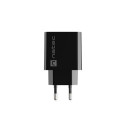 NATEC RIBERA Universal Black AC Fast charging Indoor