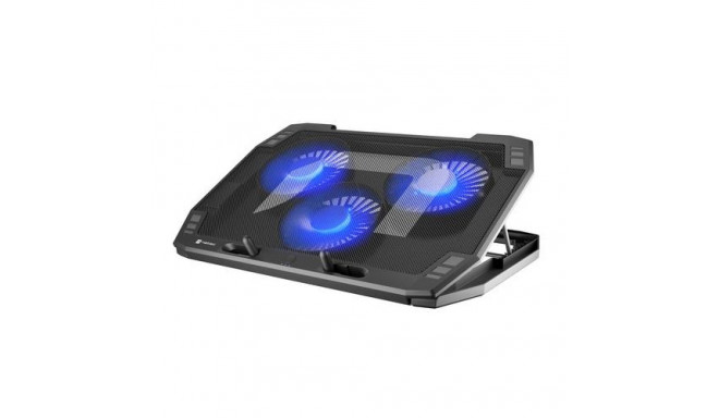 NATEC Oriole notebook cooling pad 43.9 cm (17.3&quot;) 1280 RPM Black