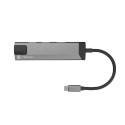 NATEC Fowler Go USB 3.2 Gen 1 (3.1 Gen 1) Type-C Stainless steel