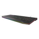 GENESIS Lith 400 RGB keyboard Gaming USB QWERTY US International Black