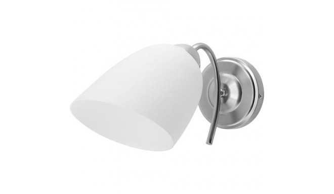 Activejet Classic single wall lamp NIKITA nickel E27 for the living room