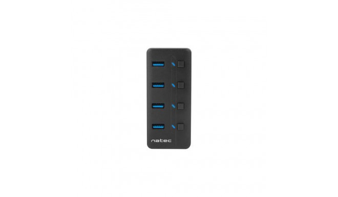 NATEC MANTIS USB 2.0 Type-B 5000 Mbit/s Black