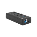NATEC MANTIS USB 2.0 Type-B 5000 Mbit/s Black