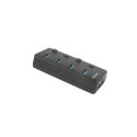 NATEC MANTIS USB 2.0 Type-B 5000 Mbit/s Black