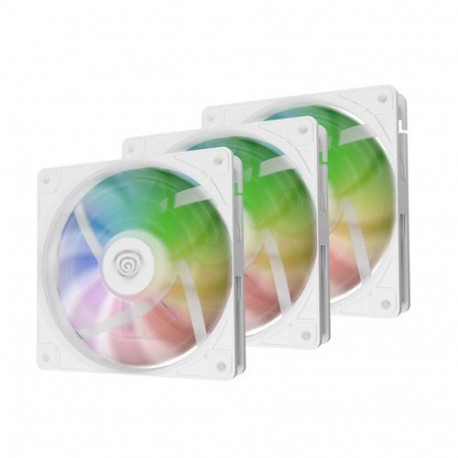 GENESIS Oxal 120 ARGB White 3-pack