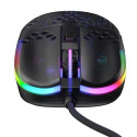 CHERRY XTRFY MZ1 Gaming Maus - schwarz - Maus - Optisc mouse Ambidextrous USB Type-A Optical 16000 D