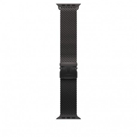 Apple 49mm Black Titanium Milanese Loop - Medium