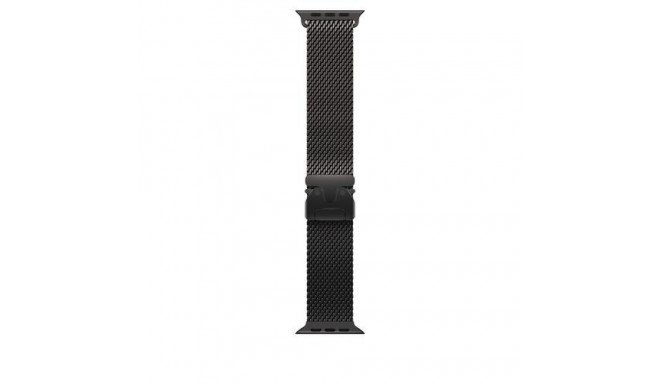 Apple 49mm Black Titanium Milanese Loop - Medium