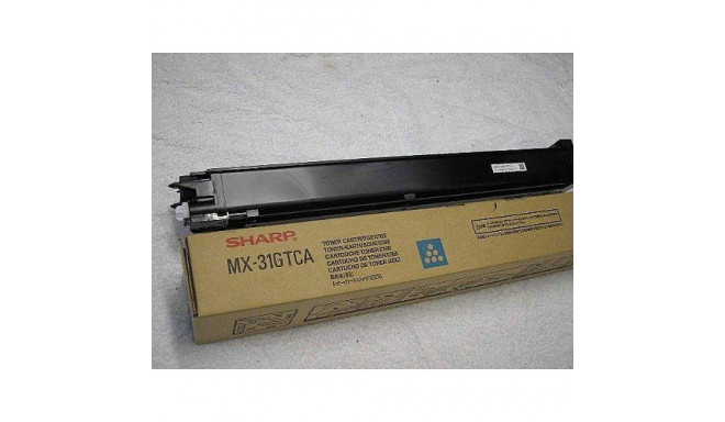 Sharp MX-31GTCA toner cartridge 1 pc(s) Original Cyan
