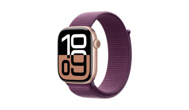 Apple Watch Series 10 OLED 46 mm Digital 416 x 496 pixels Touchscreen 4G Rose gold Wi-Fi GPS (satell