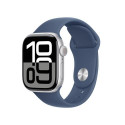 Apple Watch Series 10 OLED 42 mm Digital 374 x 446 pixels Touchscreen Silver Wi-Fi GPS (satellite)