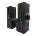Media-Tech MT3175 loudspeaker 2-way Black Wired &amp; Wireless 8 W