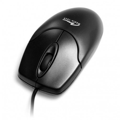 Media-Tech MT1075K-PS2 mouse Office Right-hand PS/2 Optical 800 DPI