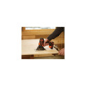 Black &amp; Decker MT218K-QW oscillating multi-tool Black, Orange 8500 OPM
