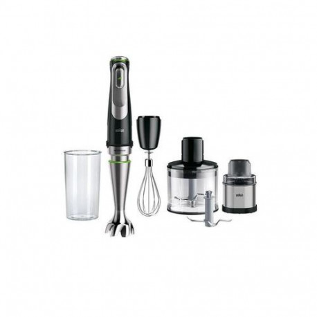 Braun MultiQuick 9 MQ9138XI 0.6 L Immersion blender 1200 W Black, Stainless steel
