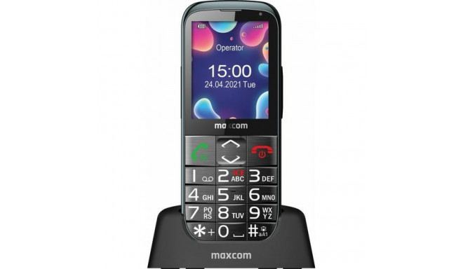 MaxCom MM724 5.59 cm (2.2") 85 g Black Senior phone