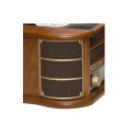 Denver MCR-50 audio turntable Brown