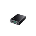 Cudy MC220 network media converter 1000 Mbit/s 1310 nm Single-mode Black