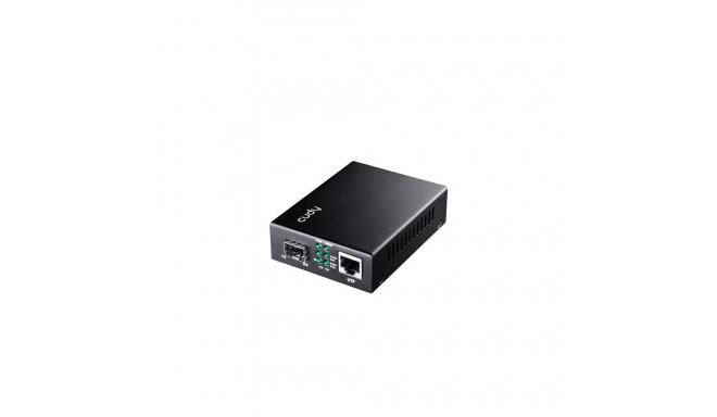Cudy MC220 network media converter 1000 Mbit/s 1310 nm Single-mode Black