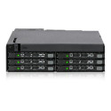 Icy Dock MB606SPO-B drive bay panel Black