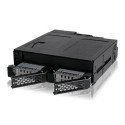 Icy Dock MB602SPO-B drive bay panel Black