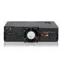 Icy Dock MB602SPO-B drive bay panel Black
