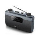 Muse M-058 R Portable Analog Black, Grey