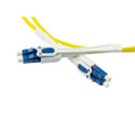 Alcasa LW-U9075LC InfiniBand/fibre optic cable 7.5 m LC Black, White, Yellow