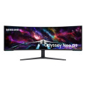 Samsung G95NC LED display 144.8 cm (57&quot;) 7680 x 2160 pixels Dual UHD Black, White