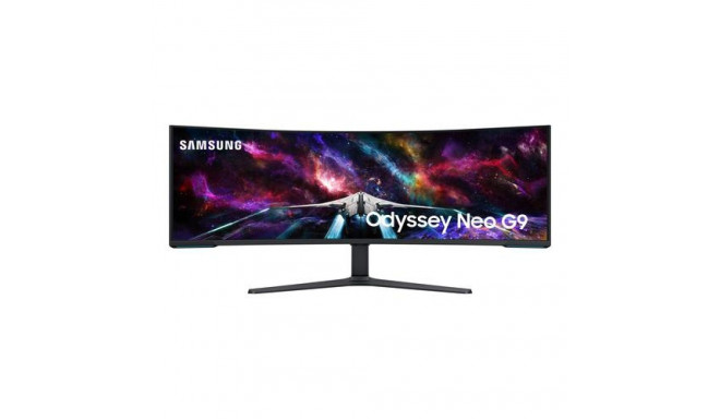 Samsung G95NC LED display 144.8 cm (57&quot;) 7680 x 2160 pixels Dual UHD Black, White