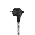 LogiLink LPS261 power extension 1.5 m 3 AC outlet(s) Indoor Black, White