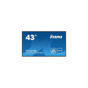 iiyama LH4341UHS-B2 Signage Display 108 cm (42.5&quot;) LCD 500 cd/m² 4K Ultra HD Built-in proce