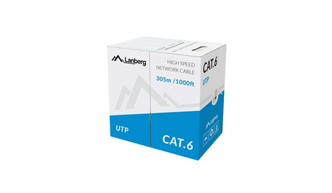 Lanberg LCU6-10CC-0305-S networking cable Grey 305 m U/UTP (UTP)