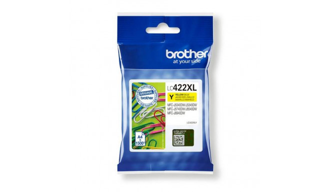Brother LC-422XLY ink cartridge 1 pc(s) Original Yellow