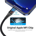 Vention USB 2.0 A to Lightning Cable 1M Gray Aluminum Alloy Type