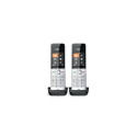 Gigaset COMFORT 500HX duo Analog/DECT telephone Caller ID Black, Silver