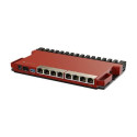 Mikrotik L009UiGS-RM wired router 2.5 Gigabit Ethernet, Gigabit Ethernet Red