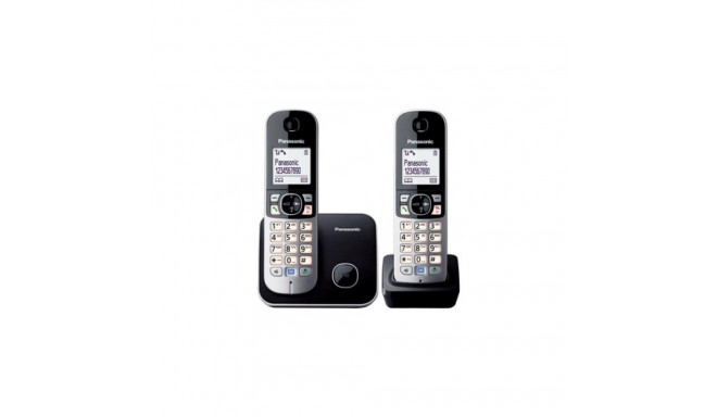 Panasonic KX-TG6812GB telephone DECT telephone Caller ID Black