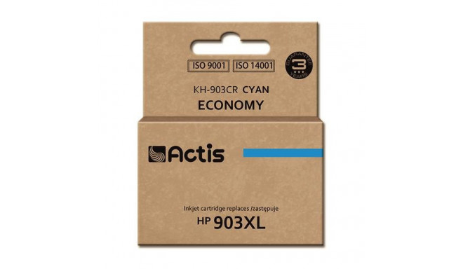 Actis KH-903CR ink (replacement for HP 903XL T6M03AE; Standard; 12 ml; cyan) - New Chip