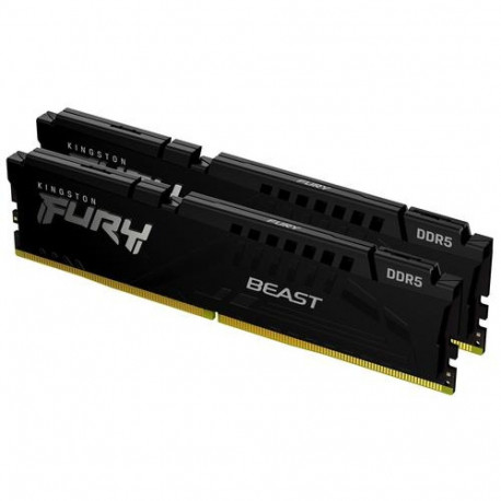 DDR5  64GB PC 6400 CL32 Kingston KIT (2x32GB) FURY Beast EXP retail