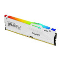 Kingston Technology FURY Beast 128GB 5600MT/s DDR5 CL40 DIMM (Kit of 4) White RGB XMP