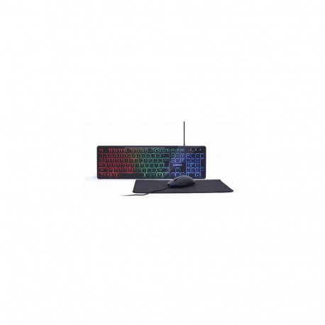 Gembird KBS-UML-01 keyboard Mouse included Home USB QWERTY US English Black