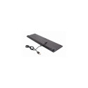 Gembird KBS-ECLIPSE-M500 keyboard Mouse included RF Wireless QWERTY US English Black